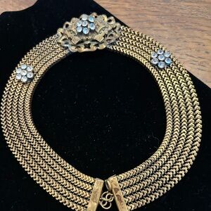 Karu Vintage Mesh Choker Necklace